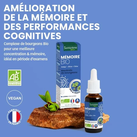 Santarome Complejo Memoria Bio Gémmothérapie 30 ml