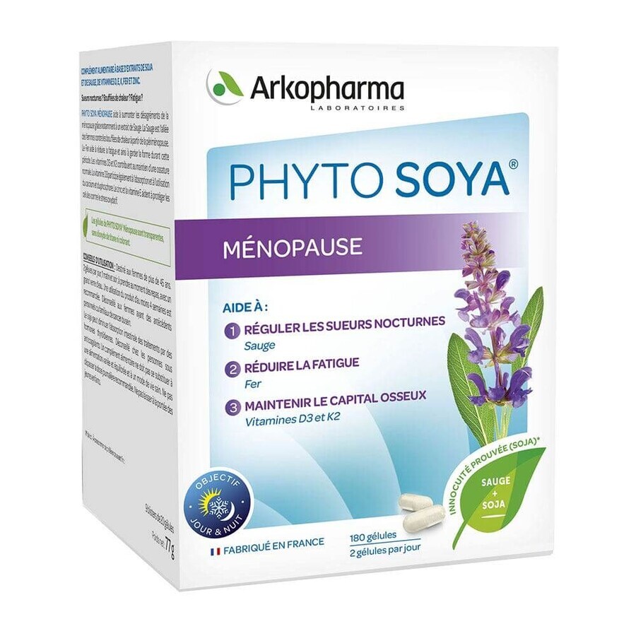 Arkopharma Phyto Soya Menopausa 180 Capsule 35mg