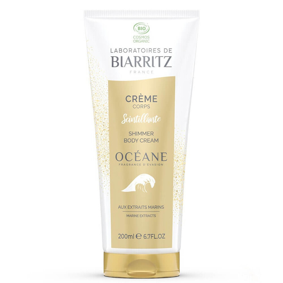Buy Laboratoires De Biarritz Océane Sparkling Body Cream Oceane - certified organic 200 ml Laboratoires De Biarritz Océane Sparkling Body Cream Oceane - certified organic 200 ml