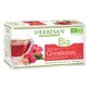 Herbesan Hibiscus and cassis infusion for circulation organic cassis and raspberry flavor 20 sachets