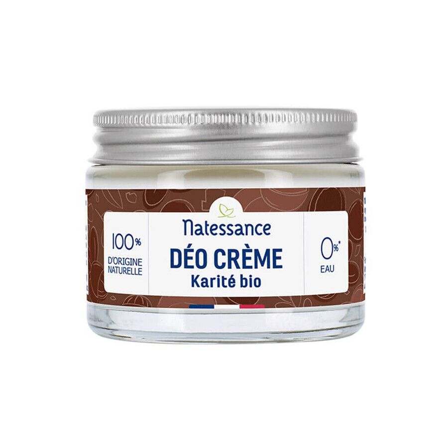 Natessance Crema Desodorante Karité Bio 50g