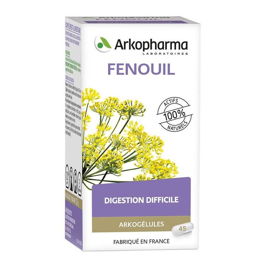 Arkopharma Arkocapsule Fennel 45 Capsules