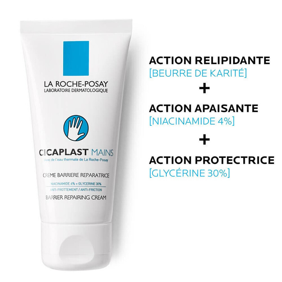 La Roche-Posay Cicaplast Barrier Herstellende Handcrème 50ml La Roche-Posay Cicaplast Barrier Herstellende Handcrème 50ml