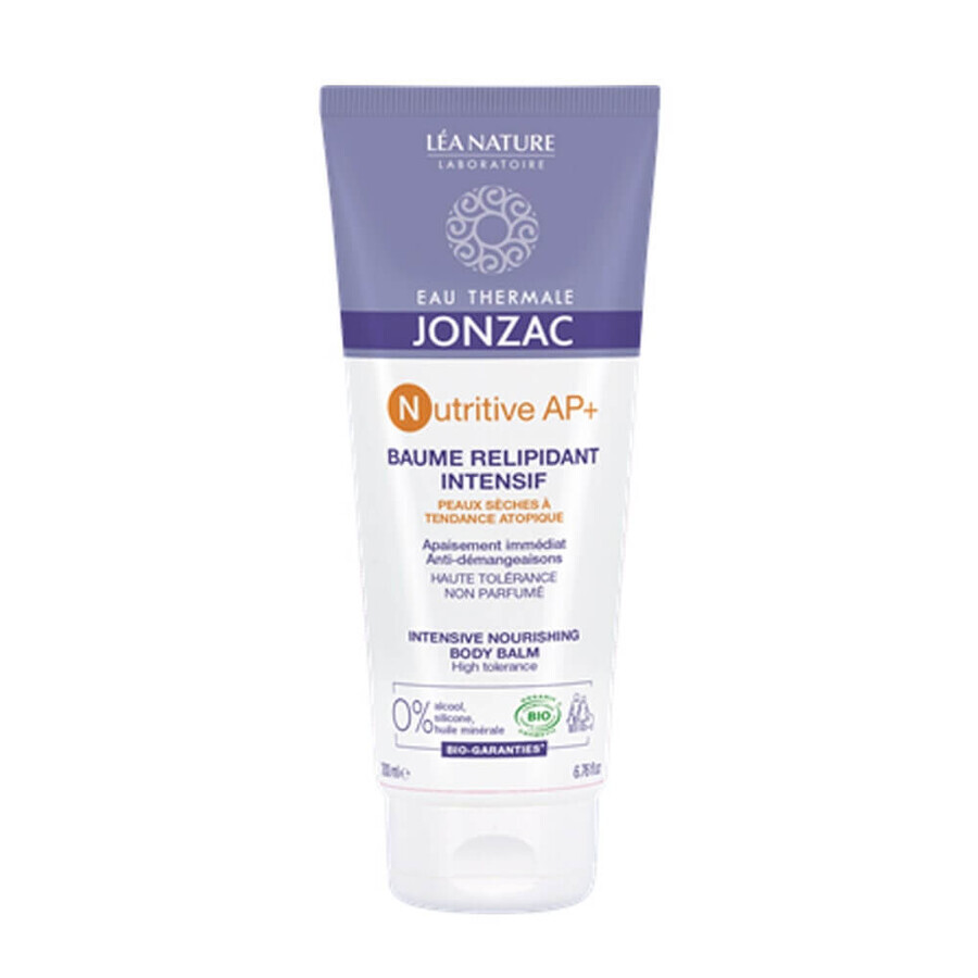 Eau thermale Jonzac Nutritive AP+ Intensieve lipideherstellende balsem voor de zeer droge huid met neiging tot atopie 200 ml Eau thermale Jonzac Nutritive AP+ Intensieve lipideherstellende balsem voor de zeer droge huid met neiging tot atopie 200 ml