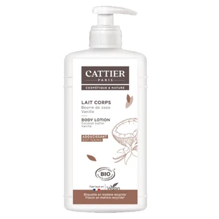 Cattier Loción Corporal Mantequilla de Coco y Vainilla Bio 500ml