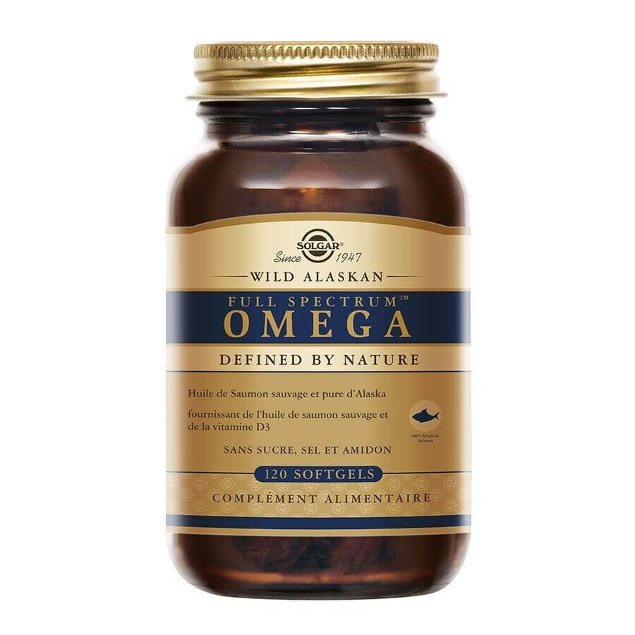 Solgar Full Spectrum Omega Beauté 120 capsules