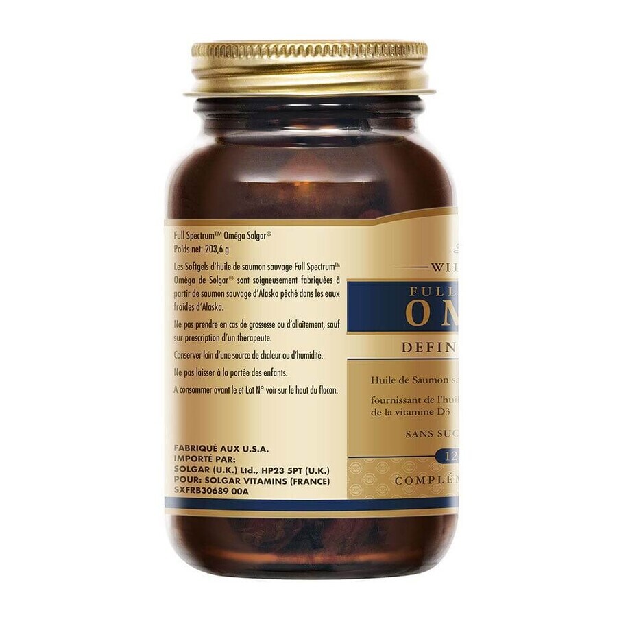 Solgar Full Spectrum Omega Beauté 120 capsules