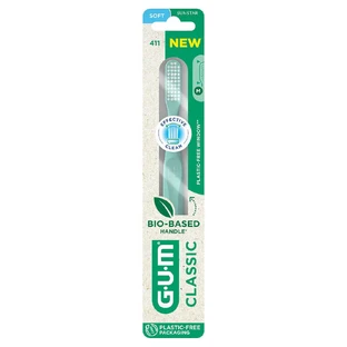 Gum Classic Toothbrush 411 Regular Soft