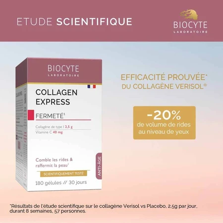 Biocyte Colágeno Antiedad Express 180 cápsulas