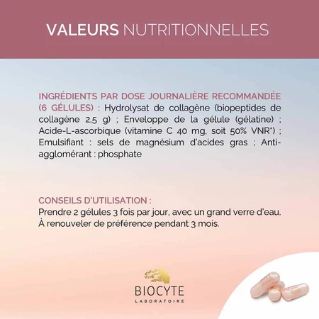 Biocyte Colágeno Antiedad Express 180 cápsulas