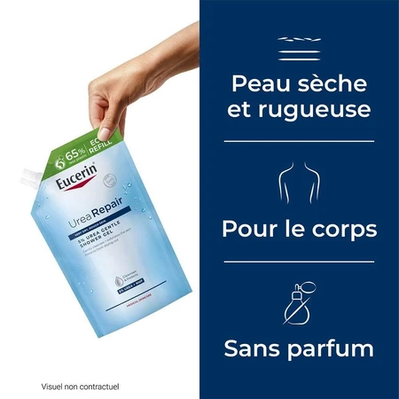 Eucerin UreaRepair Recharge Gel Lavant 5% d'Urée 400ml