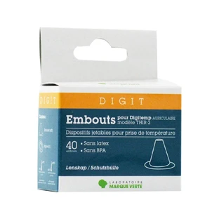 Digit Tips for digitemp x40 ear thermometers.