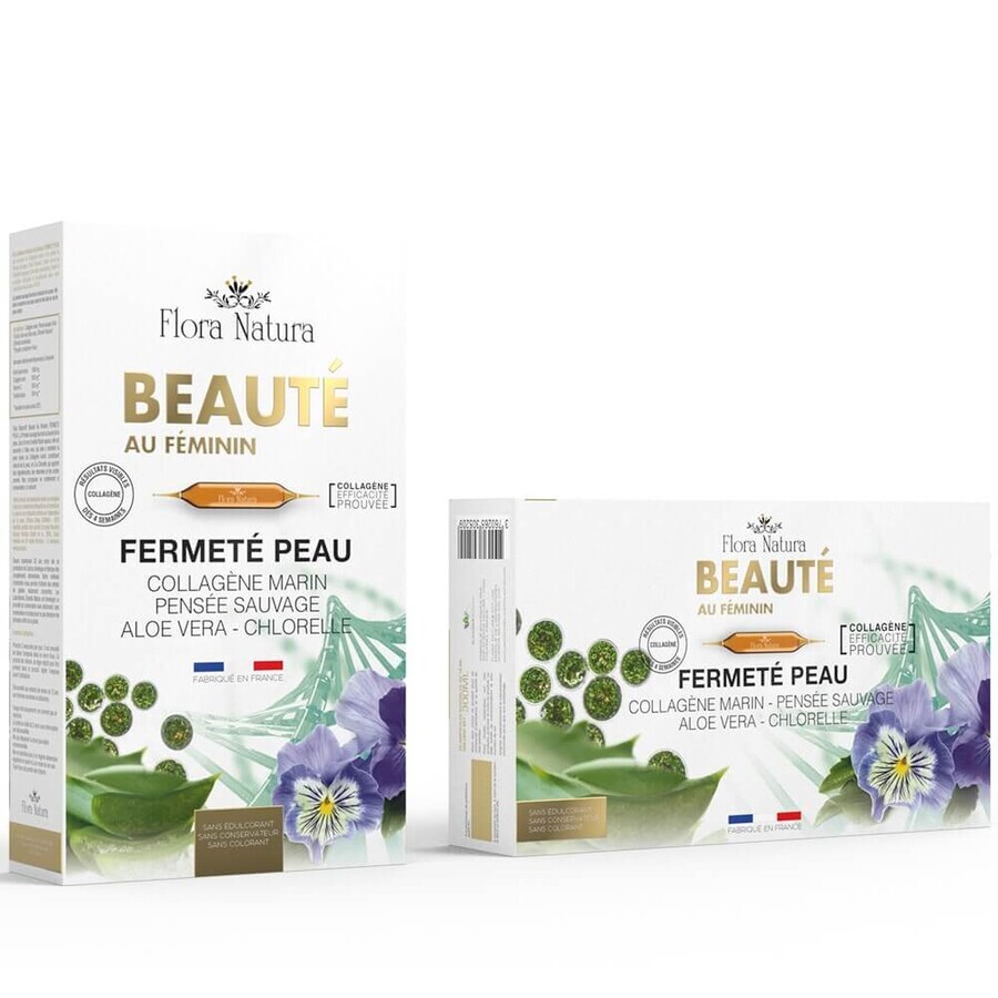 Flora Natura Complexe Beauté Collagène Fermeté De La Peau 20x15ml