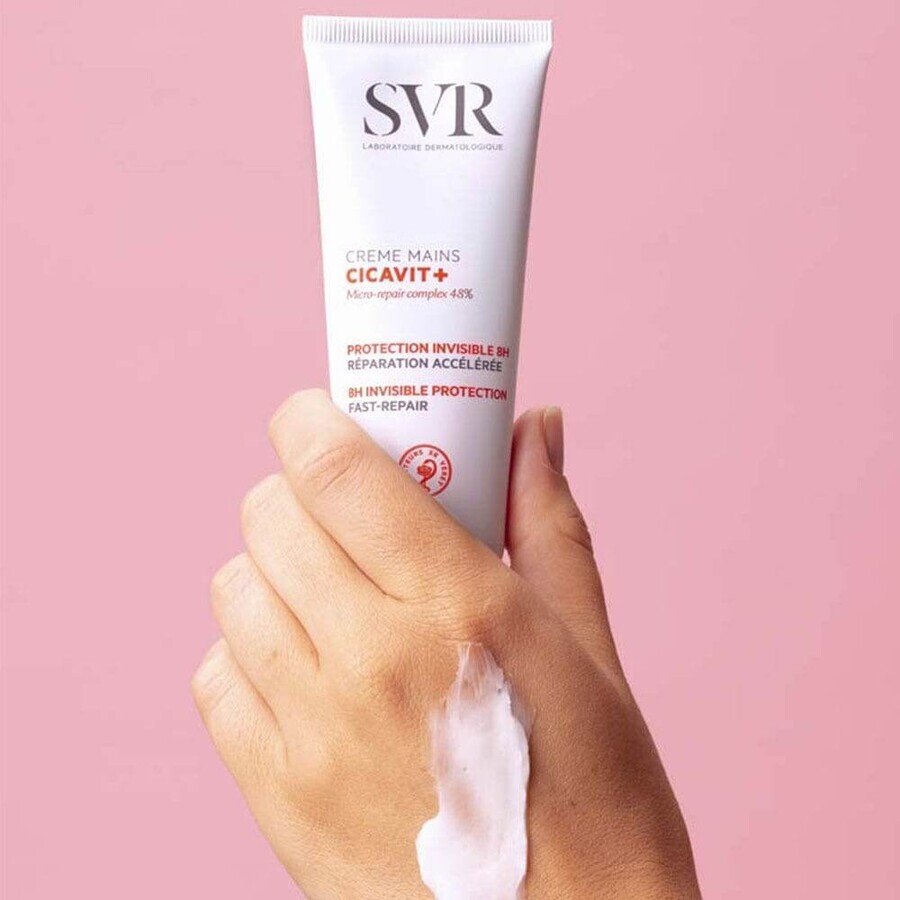 Svr Cicavit+ Hand Cream 8h invisible protection 75g