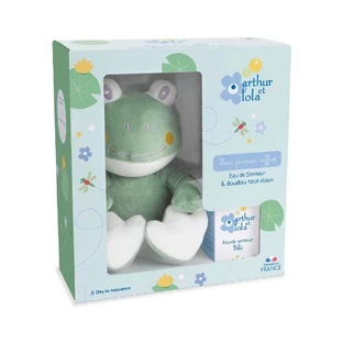 Arthur et Lola Coffret Mon Doudou Tout Doux + Ma Première Eau de Senteur Dès La Naissance 50ml