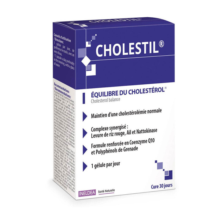 Ineldea Santé Naturelle Colestil Cholesterol Balance 30 capsules