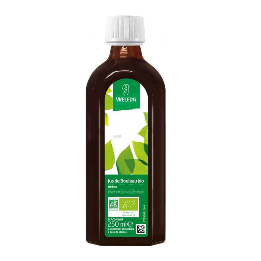 Weleda Abedul Jus de Bouleau Bio Détox 250ml