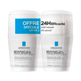 La Roche-Posay Physiologisches Deodorant 24h Roll-on 2x50ml
