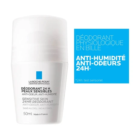 La Roche-Posay Physiologisches Deodorant 24h Roll-on 2x50ml