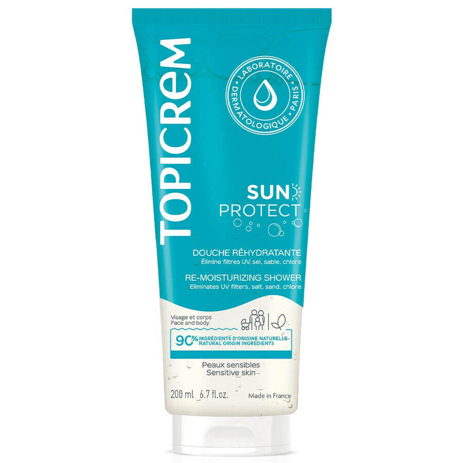 Topicrem Sun Protect Gel Doccia Reidratante 200 ml