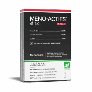 Aragan Synactifs MenoActifs® Bio Menopause x30 Kapseln