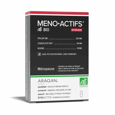 Aragan Synactifs MenoActifs® Bio Menopause x30 Kapseln