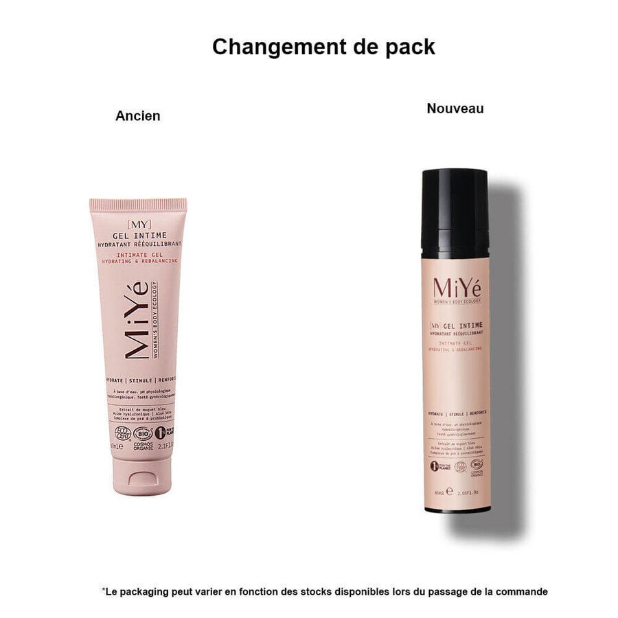Miyé [My] Hydraterende en balancerende intieme gel Bio 60 ml
