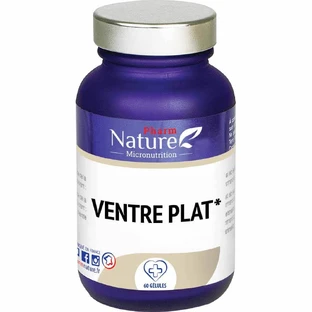 Pharm Nature Micronutrition Platte Buik 60 capsules