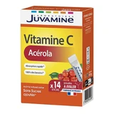 Juvamine Vitamins C Acerola 14 Swallowable Sticks