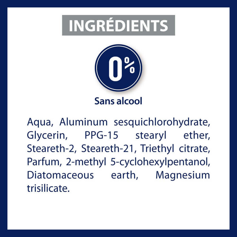 Etiaxil Anti-Transpirant Déodorant Roll-on Protection 48H Peaux Sensibles 50ml