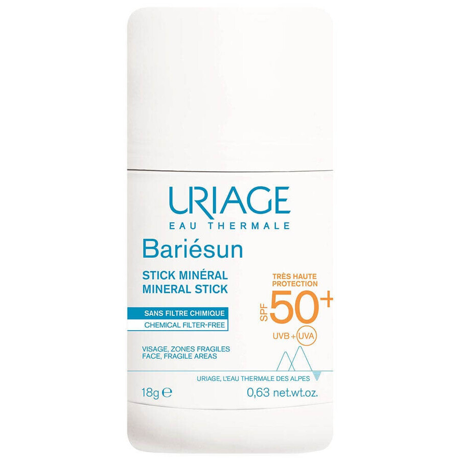 Shop Uriage Bariésun Stick Spf50+ Bariesun - Uriage 8g Uriage Bariésun Stick Spf50+ Bariesun - Uriage 8g