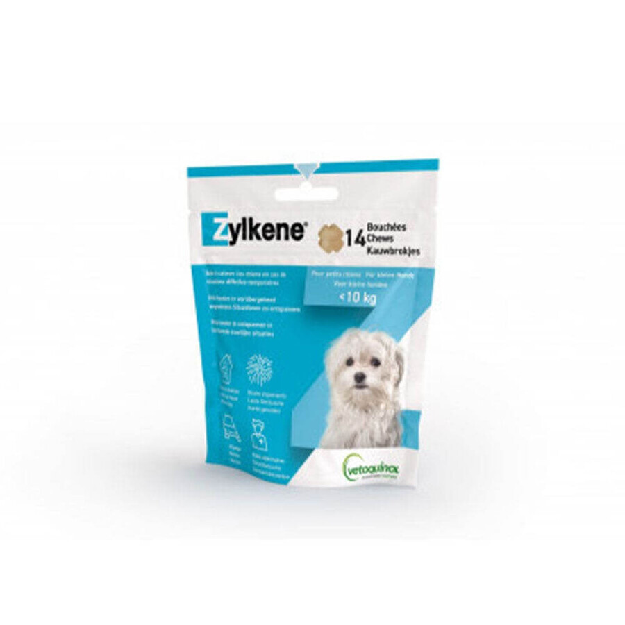 Vetoquinol Zylkène Relaxing Effect For Small Dog <10 kg 14 chewable bites