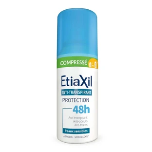 Etiaxil Antiperspirant Gecomprimeerde Deodorant 48h Beschermt Gevoelige Huid 100ml