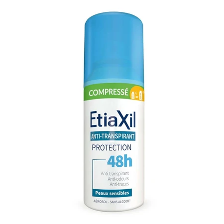 Etiaxil Antiperspirant Gecomprimeerde Deodorant 48h Beschermt Gevoelige Huid 100ml