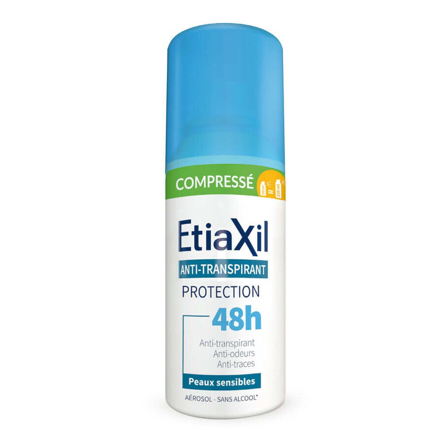 Etiaxil Antitranspirante Desodorante Comprimido 48h Protect Piel Sensible 100ml