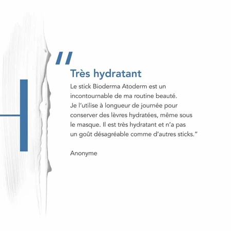 Bioderma Atoderm Beschermende Stick Droge en Gebarsten Lippen 2x4g