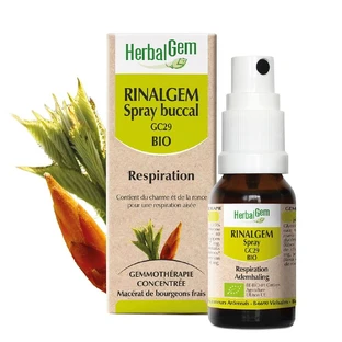 Herbalgem Gemmotherapie Komplexe Rinalgem Respire Bio Spray 15ml