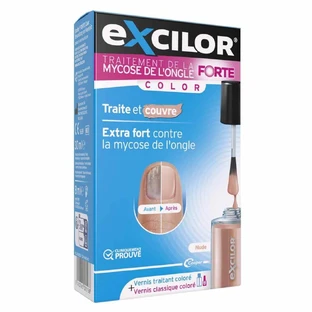 Excilor Nagelpilz Behandlung Starke Nude Färbung 30ml