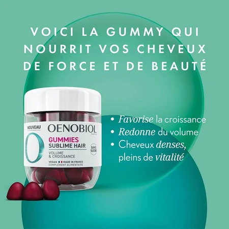 Oenobiol Sublime Haar Volumen und Wachstum 60 Edelsteine