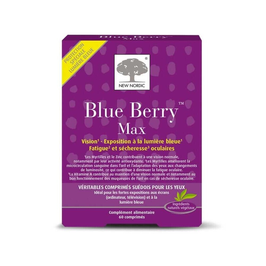 New Nordic Blue Berry Maxi 60 Tablets