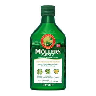 Moller'S Levertraan vloeibaar zonder aroma 250 ml