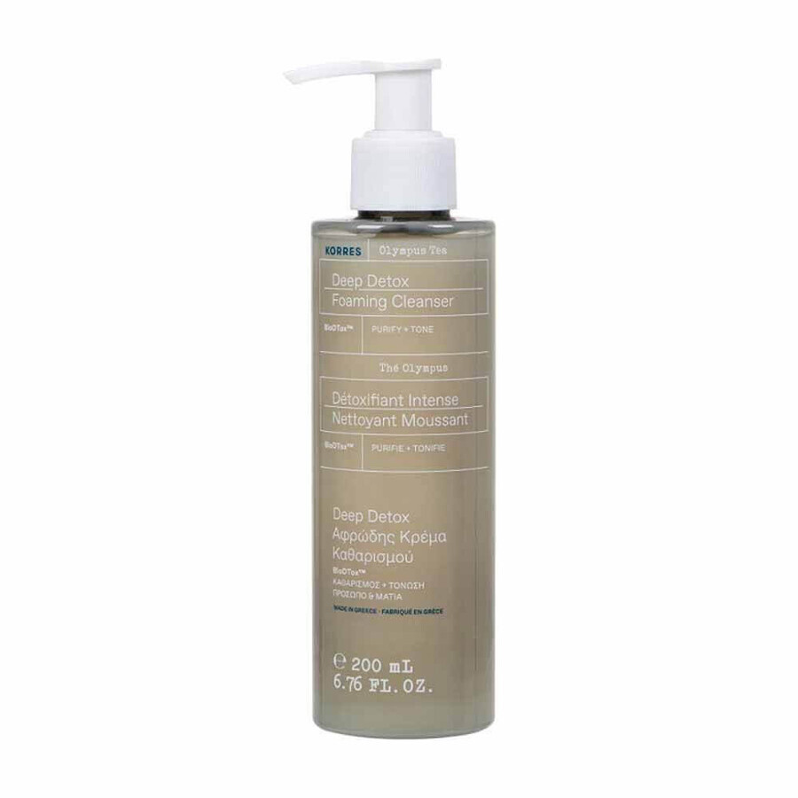 Cumpără Cremă spumantă de curățare Korres Tea Olympus 200 ml Cremă spumantă de curățare Korres Tea Olympus 200 ml