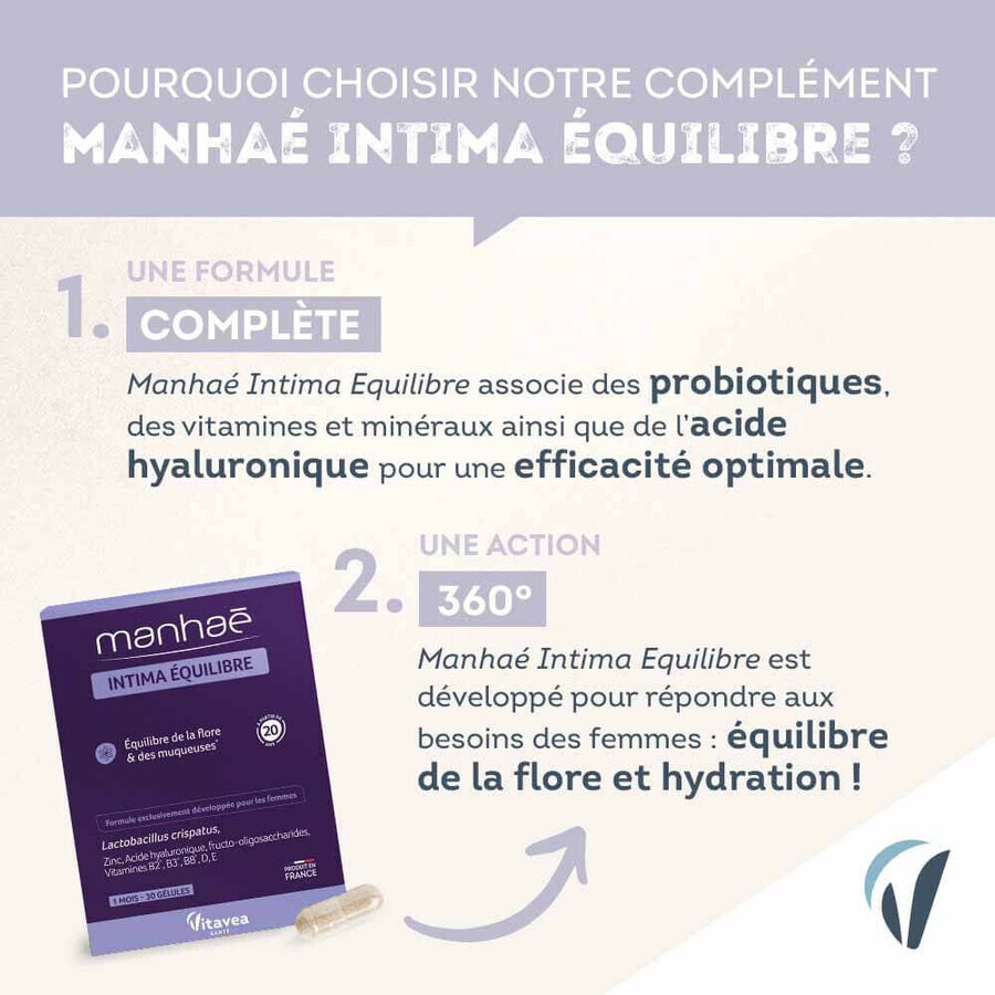 Manhaé Intimate Balance 30 capsules Manhaé Intimate Balance 30 capsules