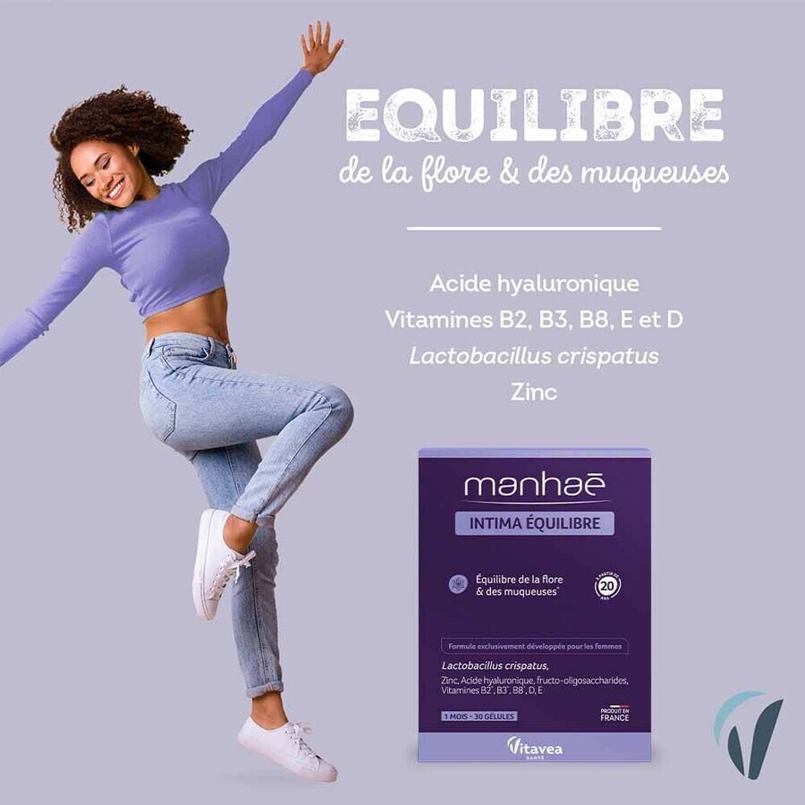 Manhaé Intimate Balance 30 capsules Manhaé Intimate Balance 30 capsules