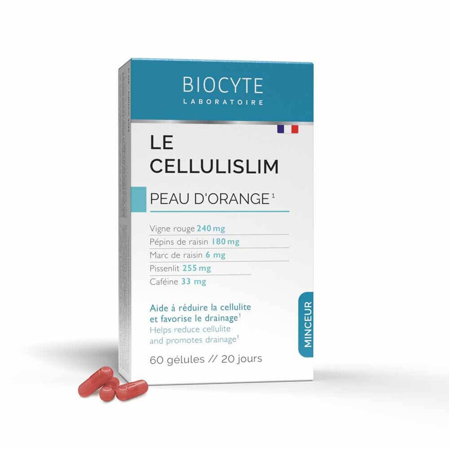 Biocyte Schlankheits-Orangenschalen Cellulislim 60 Kapseln