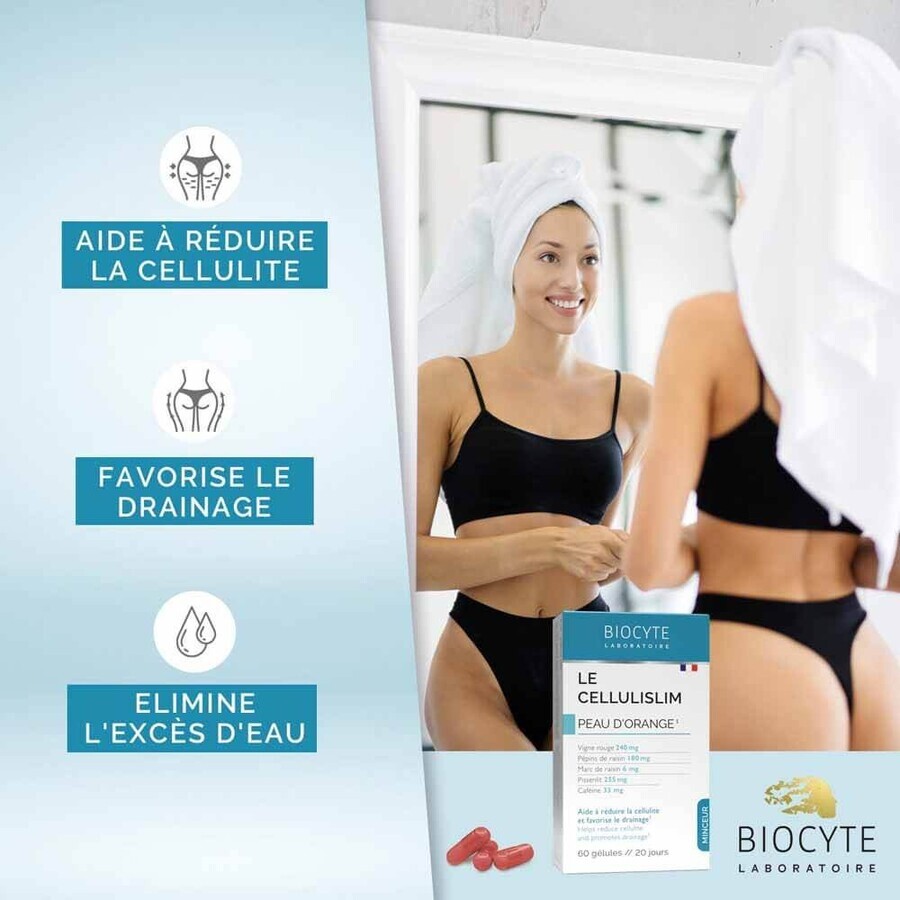 Biocyte Schlankheits-Orangenschalen Cellulislim 60 Kapseln