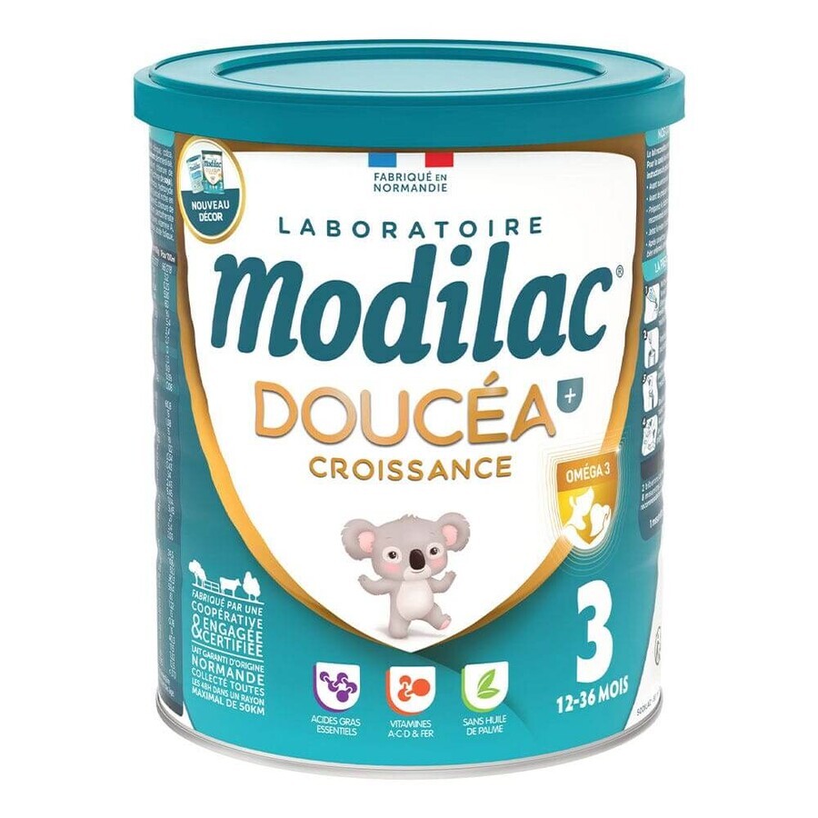 Modilac Doucéa Lait En Poudre Croissance 3 12 à 36 Mois 800g