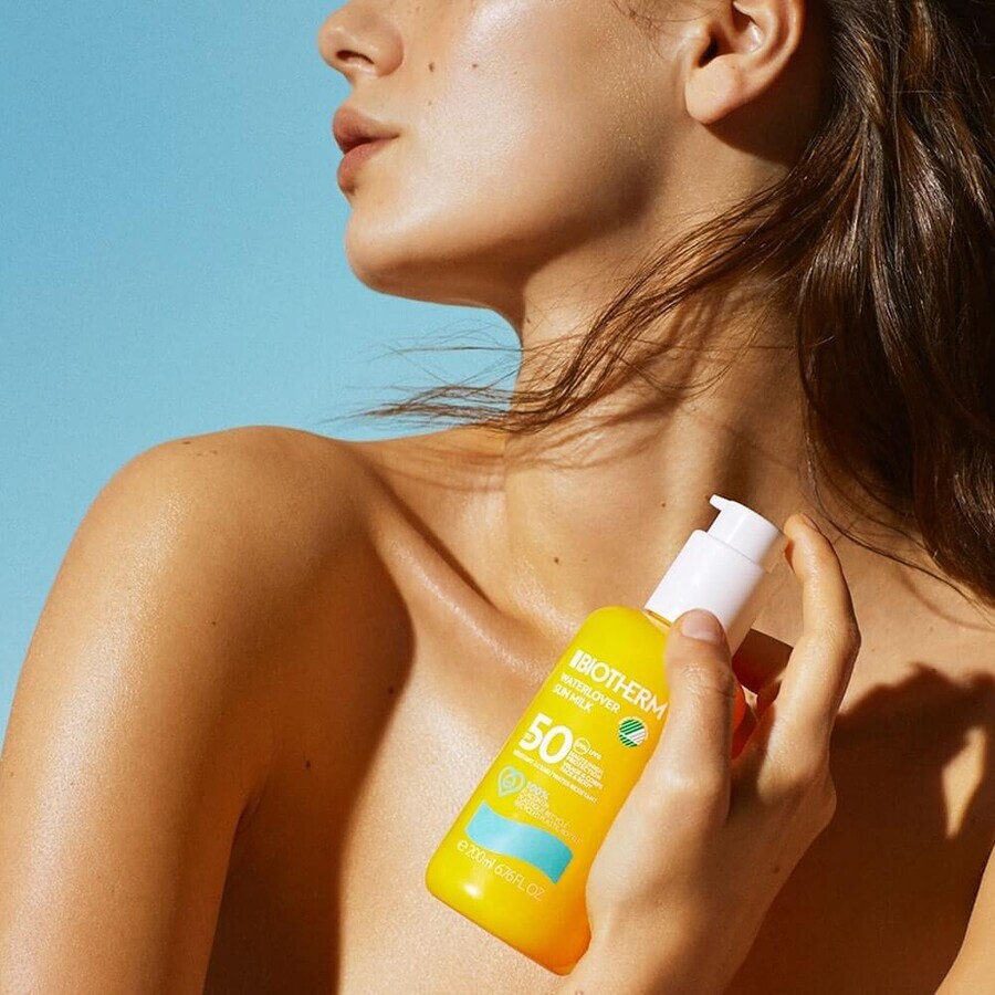 Biotherm WaterLover Milieuvriendelijke Zonnemelk SPF50 Gezicht en Lichaam 200ml Biotherm WaterLover Milieuvriendelijke Zonnemelk SPF50 Gezicht en Lichaam 200ml