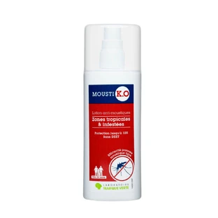 Mousti K.O Lotion anti-moustiques pour les zones tropicales et infestées 100ml