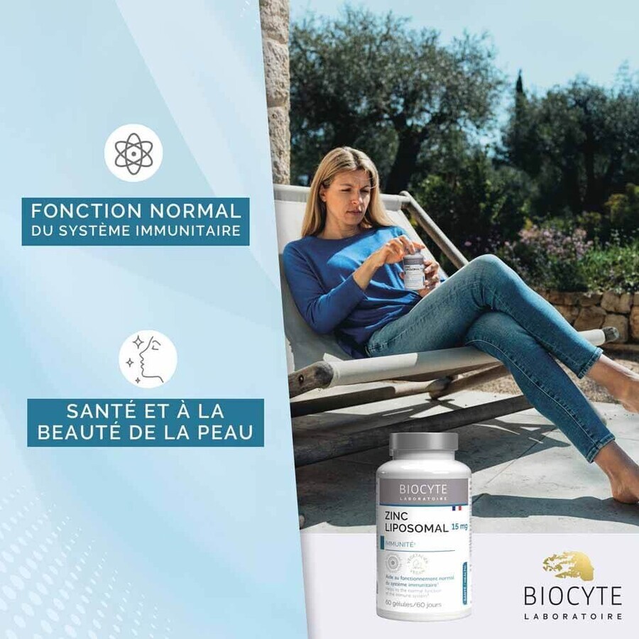 Biocyte Liposomaal Zink 60 capsules